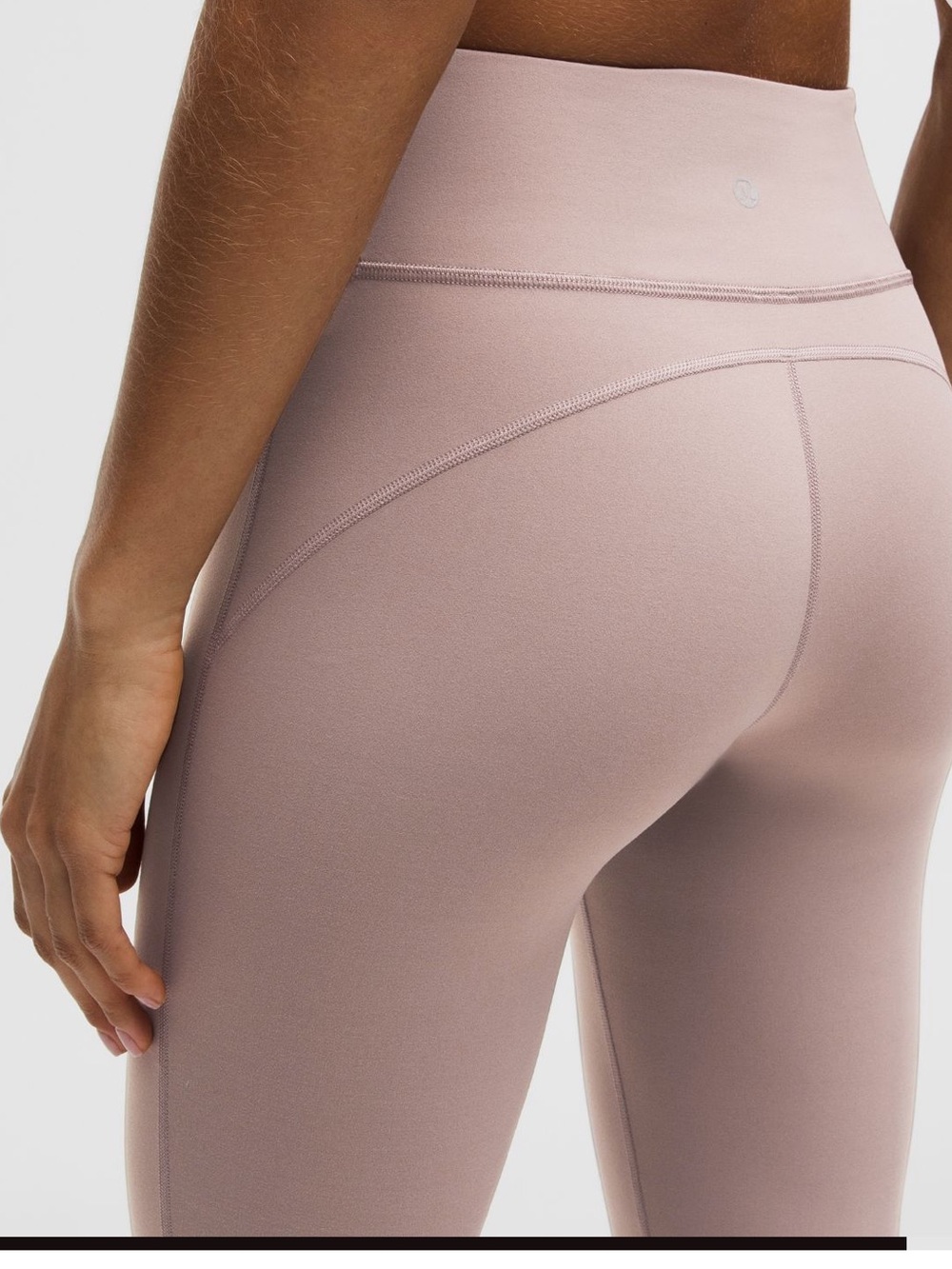 lululemon🍋Groove Nulu-HR Flare Pant Size 6 Ashen Rose NWT Regular Length - Picture 3 of 10
